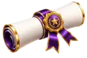 Certified Diploma Scroll 3D Icon - 3,000+ Certified